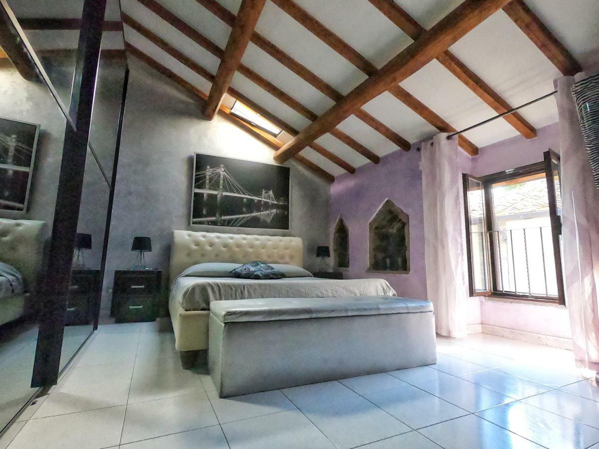 Quartiere Medievale - Trilocale Moderno La Nicchia Villa Viterbo Bagian luar foto