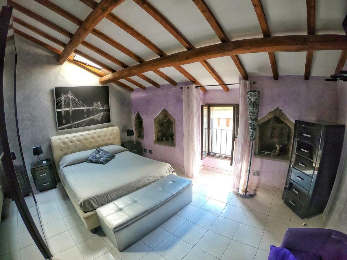 Quartiere Medievale - Trilocale Moderno La Nicchia Villa Viterbo Bagian luar foto
